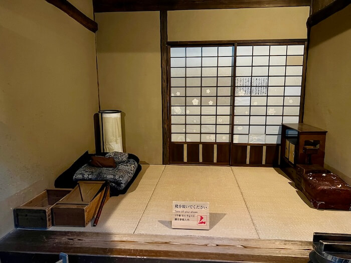 大阪くらしの今昔館の展示物 裏長屋